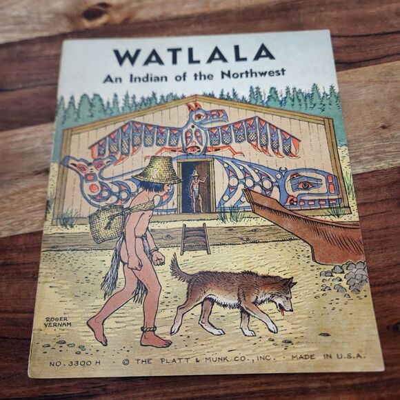 Vintage Platt & Munk Children’s Books • Roger Vernam • Native American Stories - Picture 5 of 8